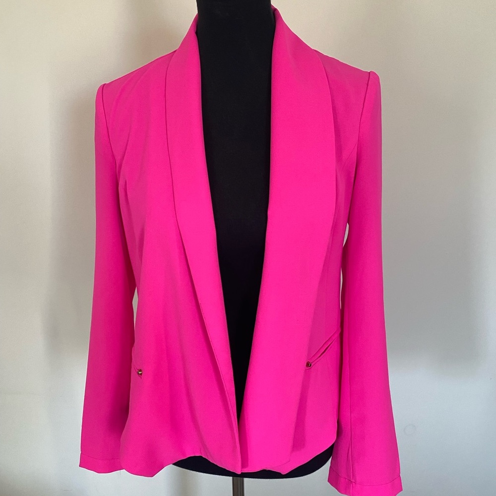 Francesca’s Hot Pink Blazer
